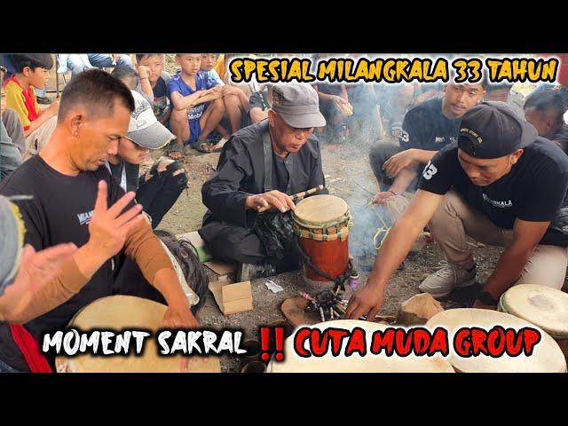 MOMENT SAKRAL ‼️ SPESIAL MILANGKALA 33 TAHUN CUTA MUDA GROUP