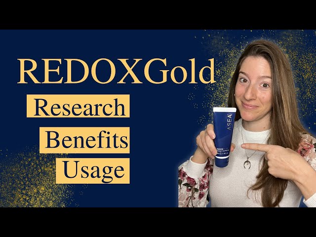 What Is RedoxGold? Benefits, Research, and How to Use It