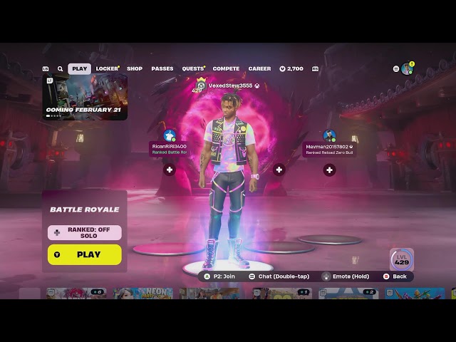 in fortnite lobby 360