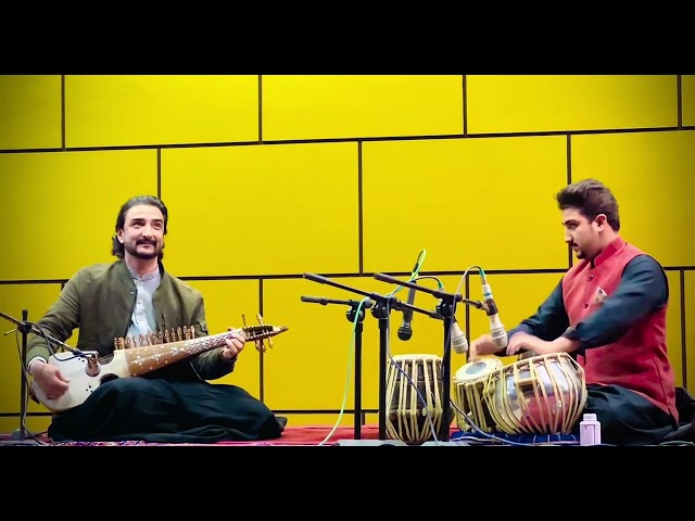 Peshawar concert performance | Afghan classical Rubab | Raag yaman  | Faiz Sakhi |with|Fayaz Sakhi |