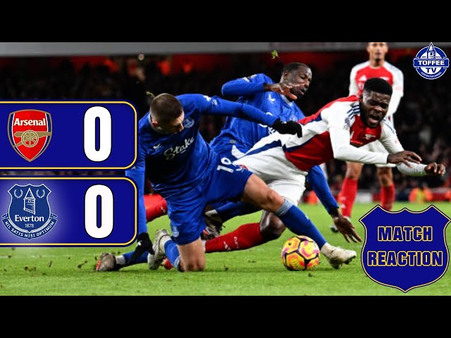 Arsenal 0-0 Everton | Match Reaction