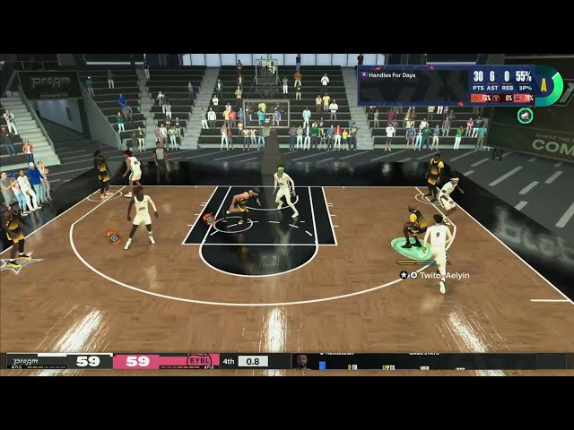 NBA2K24 Insane Ranked Pro Am Comeback! Down to the wire! (Best Small PG Build)