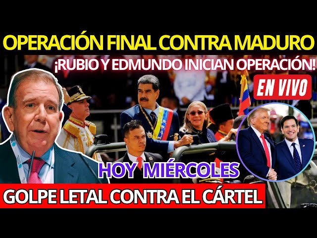 ¡SE ACERCA EL FINAL! RUBIO Y EDMUNDO PREPARAN MOVIMIENTO MILITAR CONTRA MADURO