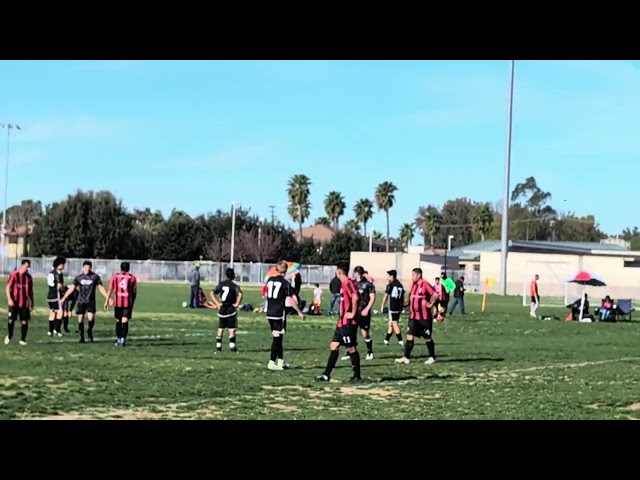 Sunday League Soccer Match. California United Soccer Club vs Toluca