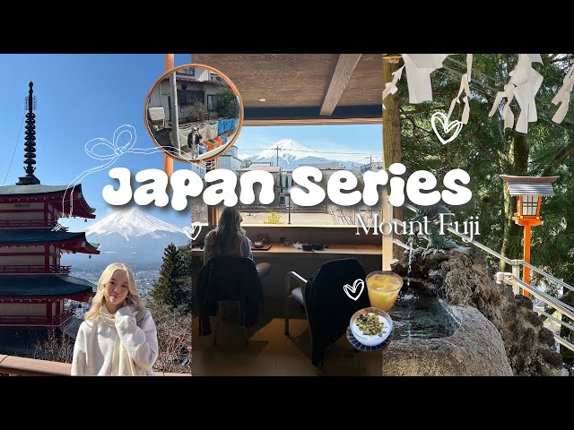 Japan Series | Day trip visiting Mount Fuji, how to get there by bus & exploring Fujiyoshida