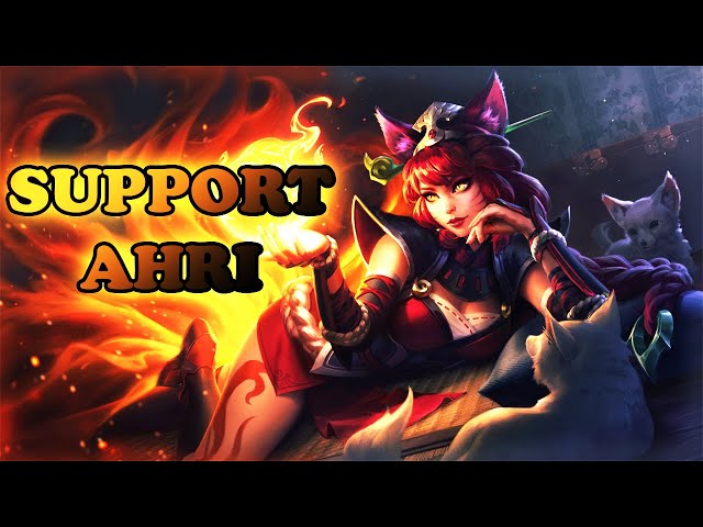 Ahri Support Gameplay || League of Legends Wildrift