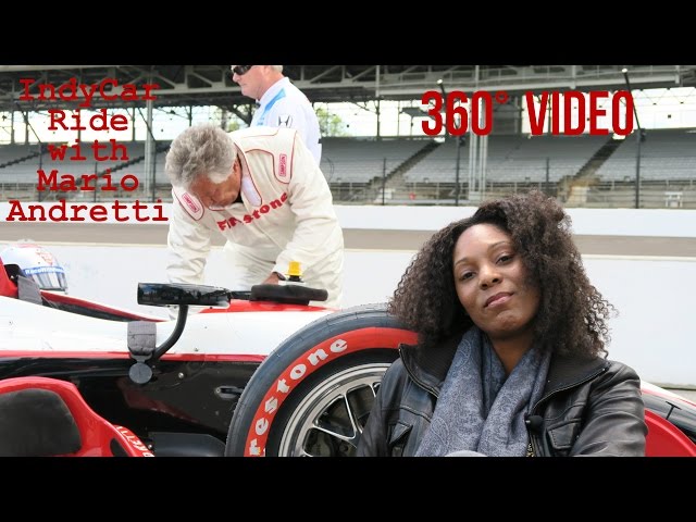 360 video | IndyCar Racing Experience w Mario Andretti