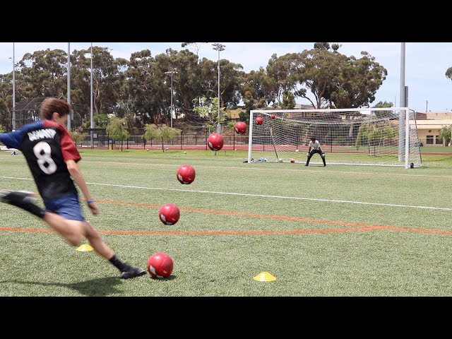 Top Corner Driven Freekicks & More!