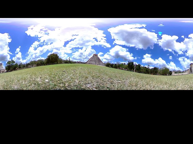 360 video of Chichen Itza, Mexico