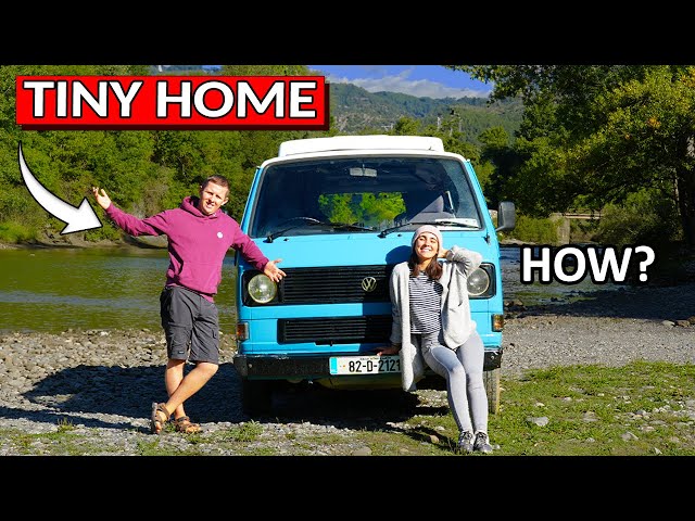 How do we LIVE in a TINY VAN AS A COUPLE...