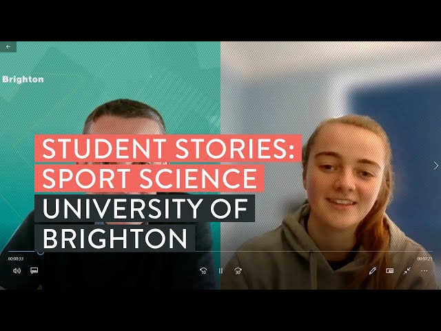 Student Stories: Amy Davis, Sport and Exercise Science | University of Brighton