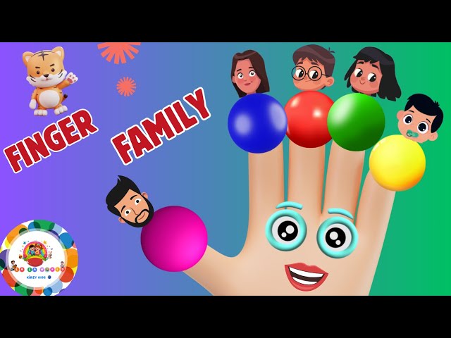 Finger Family | CoComelon Nursery Rhymes & Kids Songs | La La World Kidzy Kids