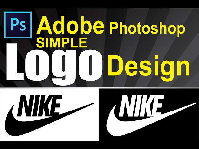 Adobe Photoshop 8th Simple NIKE Logo Design