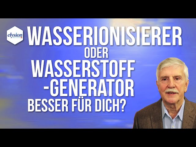 Wasserionisierer Oder Wasserstoffgenerator Besser Für Dich? - Mit Jan Telepski