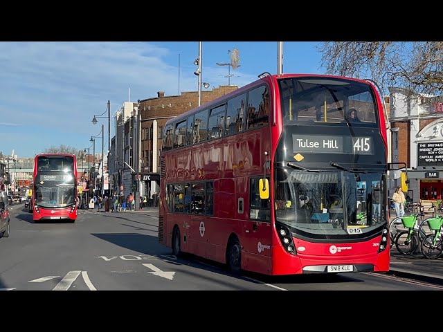 London buses at Brixton 25/01/25