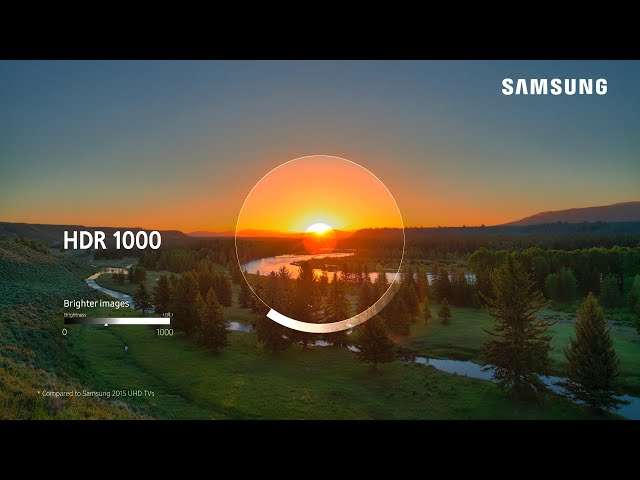 Samsung : Introducing Quantum Dot Display 4K HDR10 , 60fps 1000nits