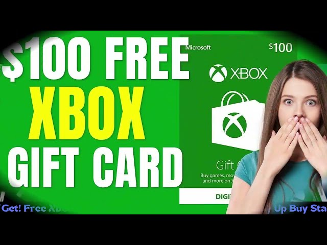 Free Xbox gift card codes! Xbox Gift Card Free 2025!👇👇👇👇