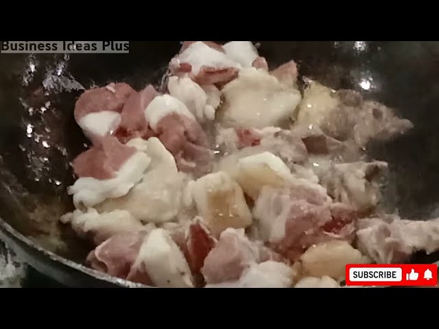 Shinwari Karahi | shinwari dumba karahi | shinwari dumba karahi recipe in urdu | Business Ideas Plus