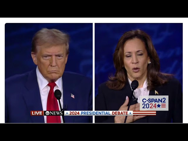 Harris and Trump face off in their first presidential debate, hosted by ABC News