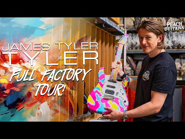 James Tyler Guitars! | Full Interview & USA Factory Tour!