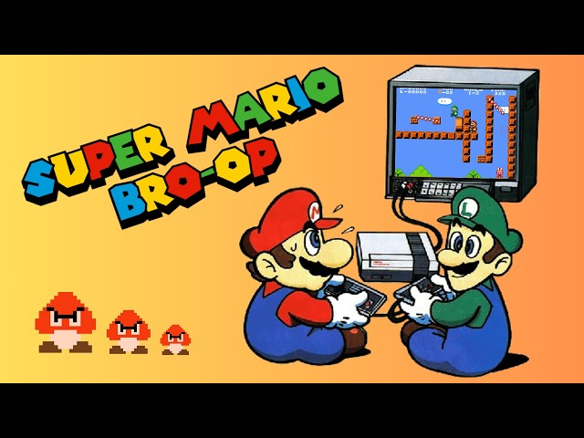 Super Mario Bros...but in cooperative. Yeah! ✌️