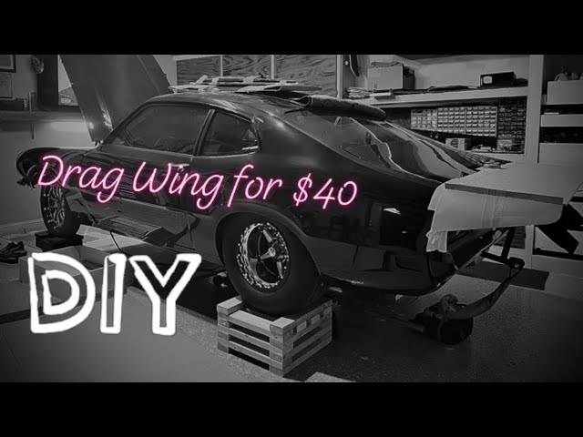 $40 DIY Drag Wing Mock Up On The Comet 💫