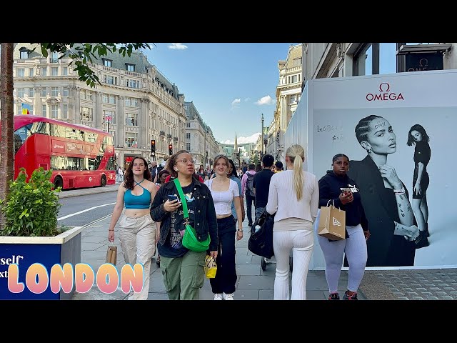 Summer Walk In Central: A Streetview Tour In London 2022…