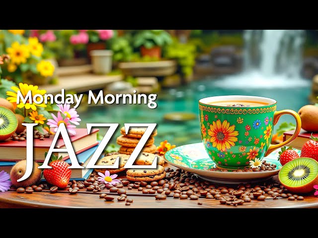 Monday Morning Jazz ☕ Positive Energy Jazz Piano Music & Bossa Nova for Happy Moods and Reads Book