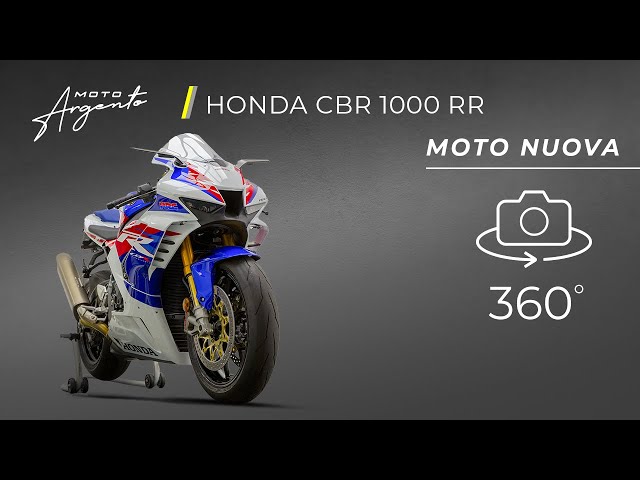 Honda CBR 1000 RR - Moto Nuova - Vista a 360° - Moto Argento