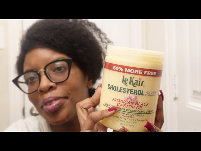 LeKair Jamaican Black Castor Oil Cholesterol Deep Conditioner