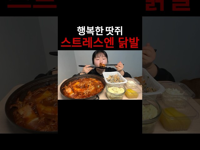 스트레스 받을 땐 매운국물닭발