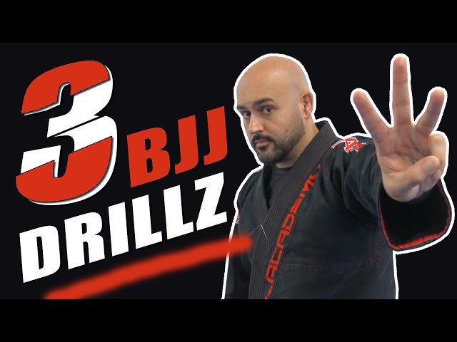 3 Drills to Develop Your BJJ & Grappling Skills