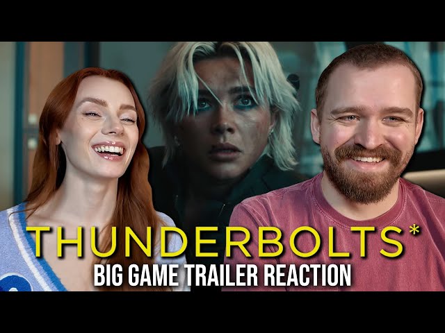 Best Trailer Yet?!? | Thunderbolts* Big Game Trailer Reaction!