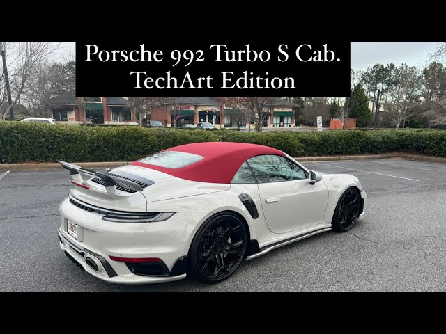 2022 Porsche 992 Turbo S “TechArt Edition”