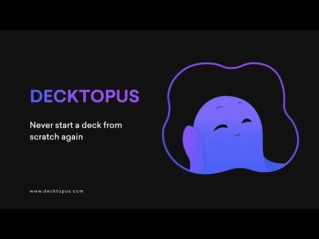 Meet Decktopus AI: The future of presentation making