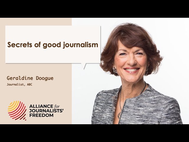 Future of Journalism - Ep 35 - Geraldine Doogue