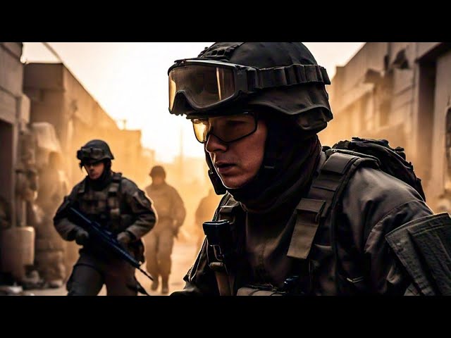 US military in intensive special operations training