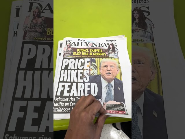 “Price Hikes Feared! Schumer rips Trump…” #whatandwhy