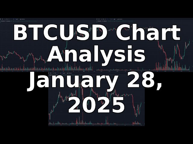 BTCUSD Deep Dive: News & Charts Analysis - January 28, 2025