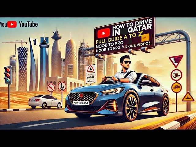 How to Drive in Qatar: Full Guide A to Z | Noob to Pro in One Video! 🚗💯