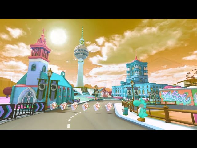 Mario Kart Tour - Berlin Byways (Percussion/Kick Boosted + Sliding Reverb)