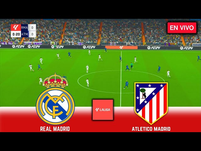 [EN VIVO]🔴: Real Madrid vs Atlético Madrid | La Liga 2024/25 | Match En Vivo LA TRANSMISIÓN | PES 21