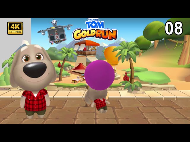 Talking Tom Gold Run Update Ben Gameplay / Walkthrough 4K Part 08 (FHD) Fullscreen