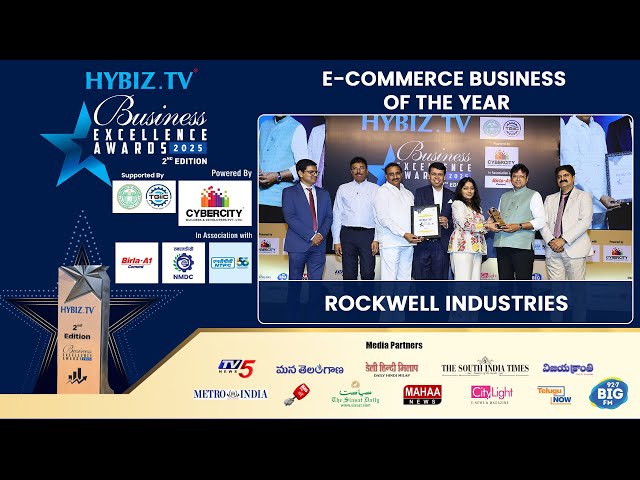 Rockwell Industries | E-Commerce Business of the Year | Hybiz Business Excellence Awards