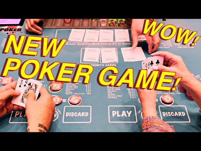 TRYING NEW WILD 5 POKER!!!!!