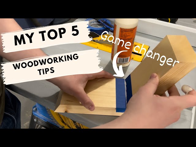 5 Essential Woodworking Hacks Every Woodworker Should Know!!!