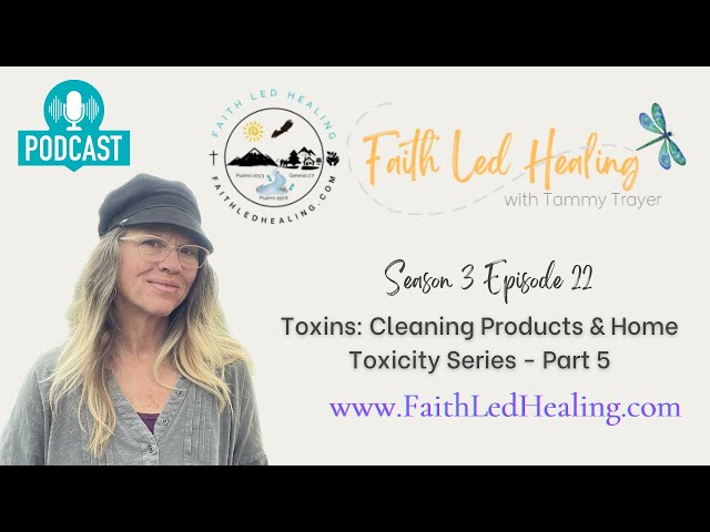 Faith Led Healing Episode 22 Toxicity Series Part 5 Toxins Cleaning Products Home