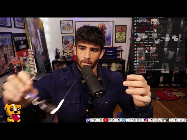 HasanAbi November 18, 2024 – Twitch AdPocalypse, AOC, Trump cabinet, Pope on Gaza, Liberal Joe Rogan