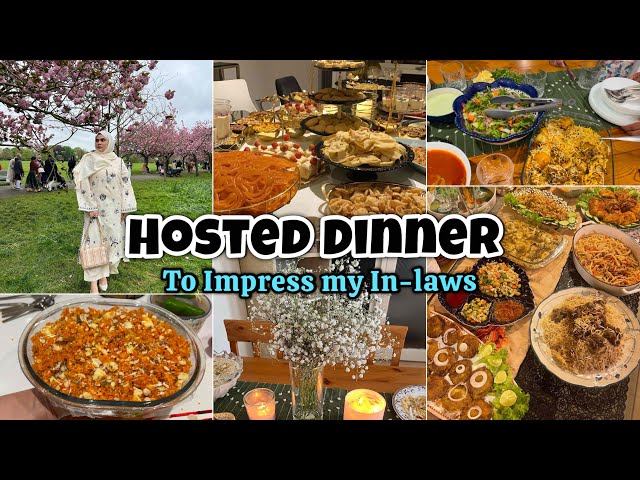 Dawat Vlog 🥗🍗 Hosted My Khala Saas’s Family To Impress 🙂