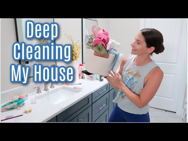 Deep Cleaning My House! One Room At A Time! Clean Space, Clean Mind! Clean With Me Real Life